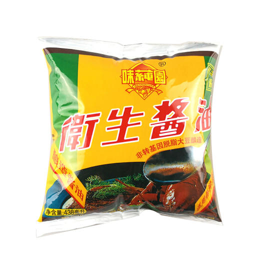 味莼园卫生酱油438ml/包 商品图3