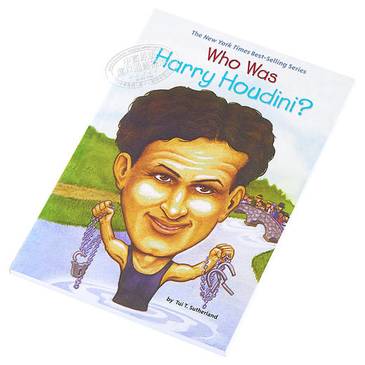【中商原版】哈利·胡迪尼是谁？英文原版 Who Was Harry Houdini? 历史名人 人物科普 6-12岁 商品图1