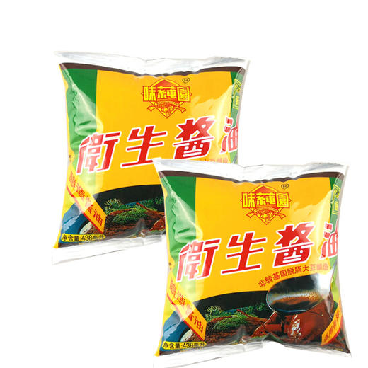 味莼园卫生酱油438ml/包 商品图1