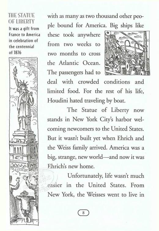 【中商原版】哈利·胡迪尼是谁？英文原版 Who Was Harry Houdini? 历史名人 人物科普 6-12岁 商品图3