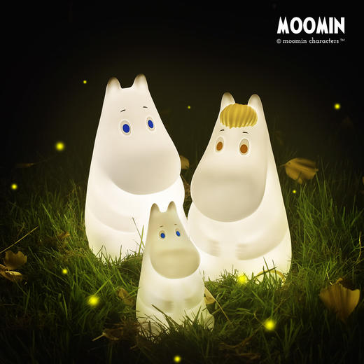 【北欧精灵姆明】Moomin姆明夜灯 节能阅读床头触控夜灯文创 商品图0