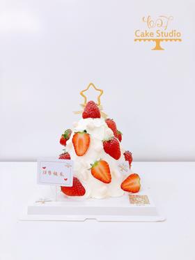 1027CAKE | Ins风简约款 草莓塔蛋糕