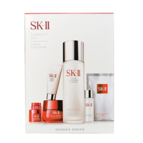【香港直邮】SK-II SK2 2019新版韩流美肌套盒（神仙水/护肤精华露230ml+大红瓶面霜80g+清莹露30ml+眼霜2.5g+洗面奶20g+面霜15g+面膜1P）