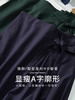 熙世界2020夏装新款胯大腿粗中长款文艺风大摆裙系带棉麻半身裙女 商品缩略图3