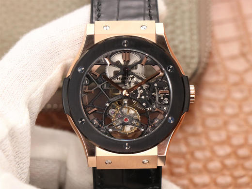 JB宇舶（恒宝）经典融合（CLASSIC FUSION）系列陀飞轮，圈口直径42mm，外壳直径45mm，厚度11.7mm。HUB6010手动上链陀飞轮机芯 商品图0