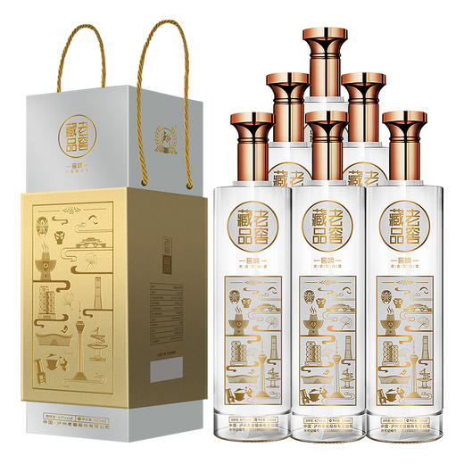 【泸州老窖酒名堂】42度 老窖藏品 窖响 520ml*6整箱 商品图0