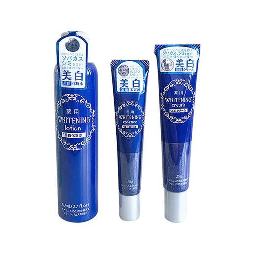 【香港直邮】【组合套装】DAISO/大创 胎盘素白皙化妆水 80ML+ 乳液 25G+ 精华 20G 组合装 商品图0