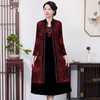 MY-59071新款喜婆婆婚礼婚宴礼服连衣裙两件套 商品缩略图1