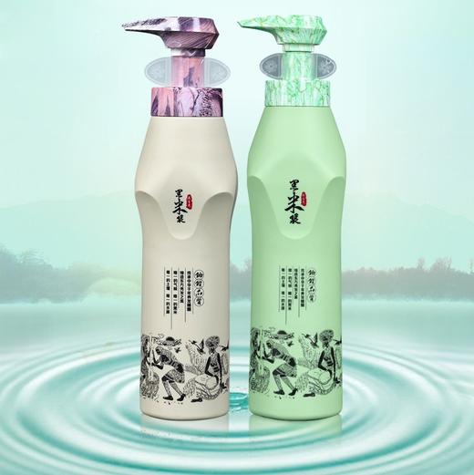 萃植精黑米浆氨基酸洗发护发水 750ML 商品图0