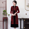 MY-59071新款喜婆婆婚礼婚宴礼服连衣裙两件套 商品缩略图0