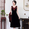 MY-59071新款喜婆婆婚礼婚宴礼服连衣裙两件套 商品缩略图2