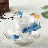 金福兰珐琅瓷金鱼咖啡杯 年年有余餐饮用具茶杯套装 商品缩略图5