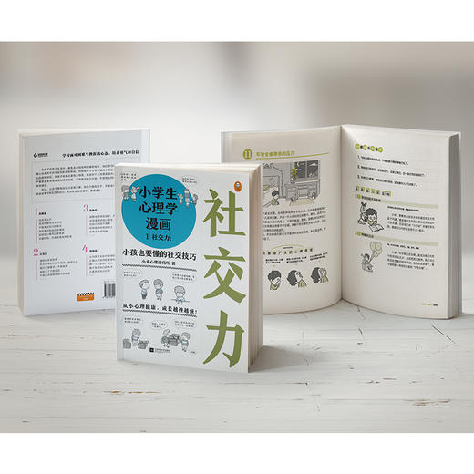 《小学生心理学漫画》全6册 国内首套小学生心理自助读物 商品图2
