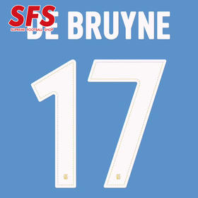 SFS 19-20曼城125周年社区盾球员版印号 多球员选项(非球衣链接）