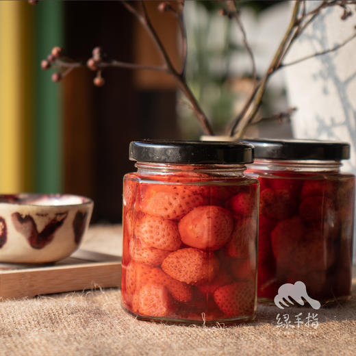 有机草莓罐头 | 绿家自产*Organic strawberry can | Self-production 商品图0
