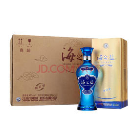【推荐】洋河 海之蓝 42度 480ml*6 【整箱装】
