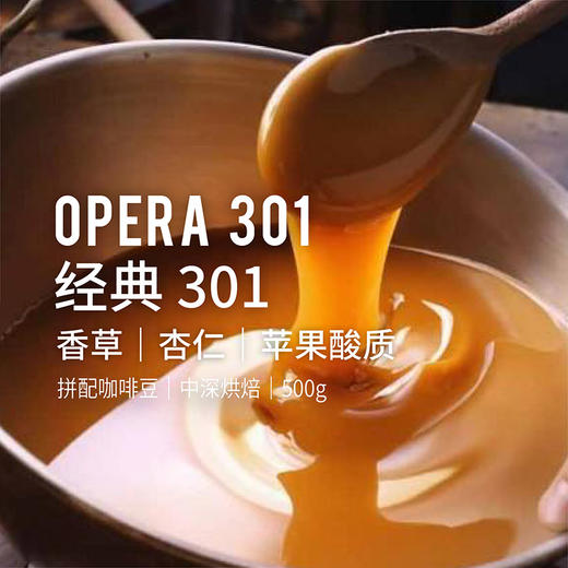 精选OPERA301中深焙阿拉比卡熟豆500克/袋 商品图0