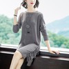 NYL-133021新款园领套头纯色毛衣 商品缩略图0
