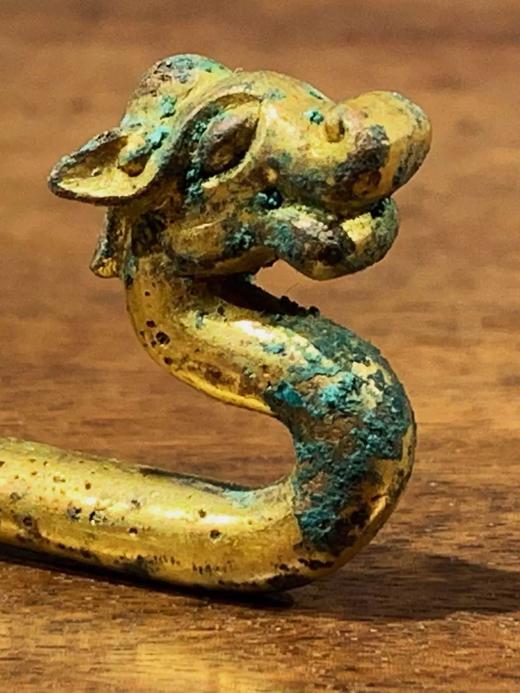 鎏金铜龙首柄香铲 顺丰包邮 商品图1