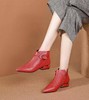 LN-660新款欧美平底短靴尖头马丁靴 商品缩略图0