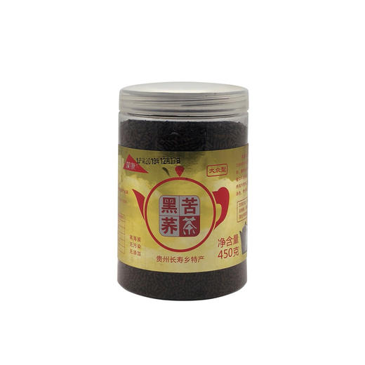 贵州黑苦荞茶（450g/瓶）-大众型 商品图0