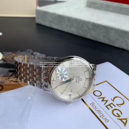 MKS欧米茄碟飞424.53.40.20.04.001，2500D全自动机械机芯，动力储备48小时，表径39.5毫米，精钢表壳，蓝宝石水晶玻璃，精钢镀金表带 商品图10