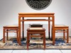红桥红 家具严选  缅甸花梨(大果紫檀）  【休闲桌五件套】 商品缩略图0