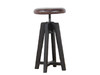 NS家居 nsfurniture进口真皮可调节旋转吧凳NSBA-Hobro Barstool 商品缩略图2