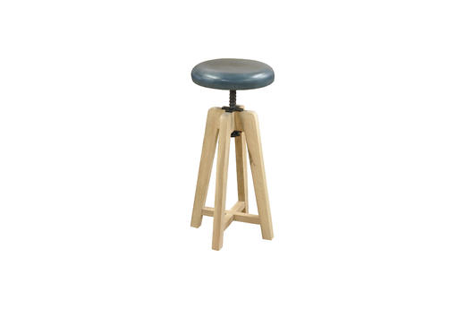 NS家居 nsfurniture进口真皮可调节旋转吧凳NSBA-Hobro Barstool 商品图0