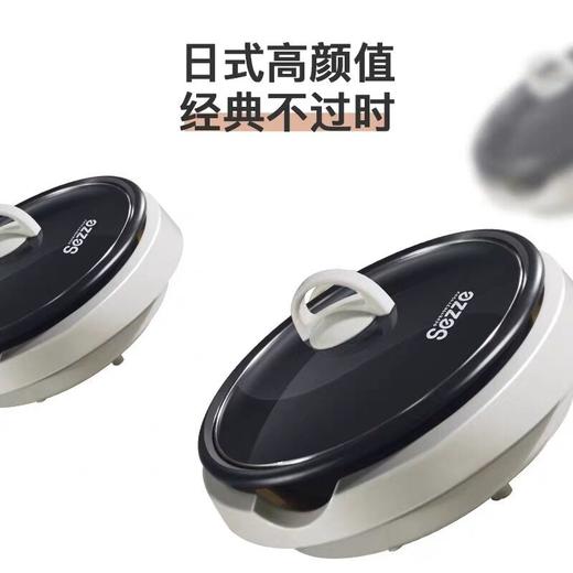 日本西哲（Sezze）鸳鸯电火锅家用插电多功能电热锅电煮锅电锅一体锅ASP-390 商品图1