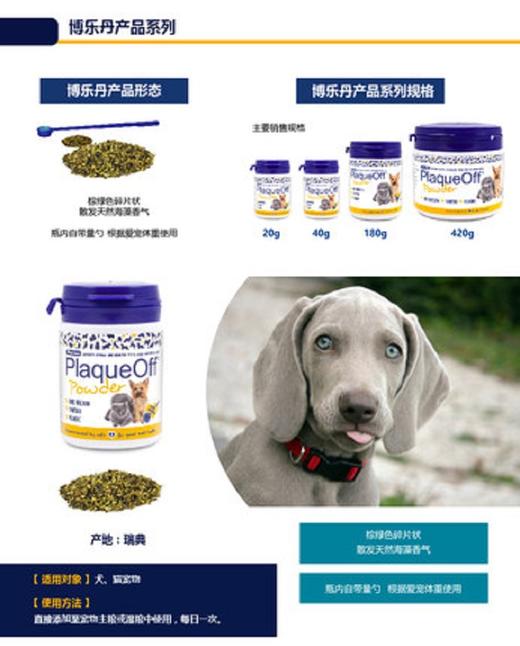 博乐丹猫犬通用洁牙粉5g 商品图2