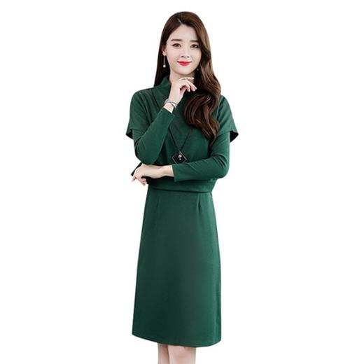 NYL-3585178新款时尚气质洋气小香风收腰中长款女裙 商品图2