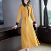 NYL-133521新款时髦修身显瘦法式小众很仙女的中长款过膝连衣裙 商品缩略图2