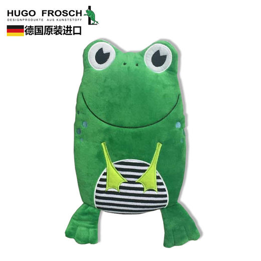 德国原装进口HUGO FROSCH热水袋 卡通玩偶公仔注水热水袋 婴儿儿童充水式暖手袋 环保无毒无异味 暖胃暖宫暖手宝 商品图4