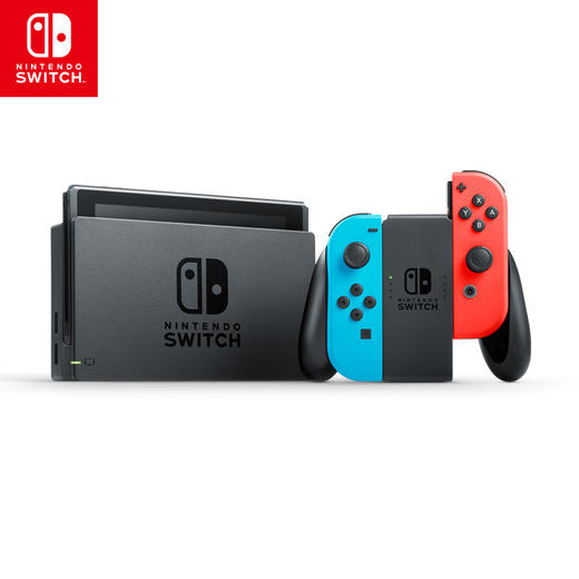 【套餐】任天堂（Nintendo）Switch 家用游戏机续航增强版（红蓝） 掌机NS体感游戏机 国行Switch+拜亚 商品图2