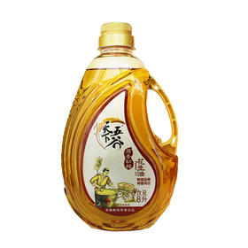 天下五谷原香压榨花生油礼盒1.8L*2