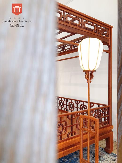 红桥红 家具严选  缅甸花梨(大果紫檀）  【架子床卧室系列】 商品图4
