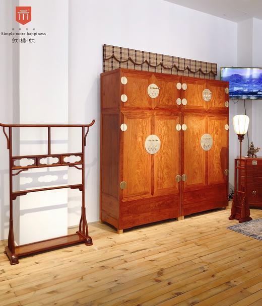 红桥红 家具严选  缅甸花梨(大果紫檀）  【架子床卧室系列】 商品图2