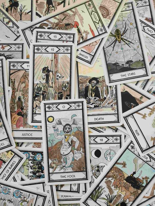 印第安人塔罗牌 正版进口意大利制作 商品图11