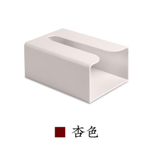 厕所纸巾盒方形壁挂式纸巾架创意简约ABS居家日用多功能无痕贴抽纸盒 商品图7