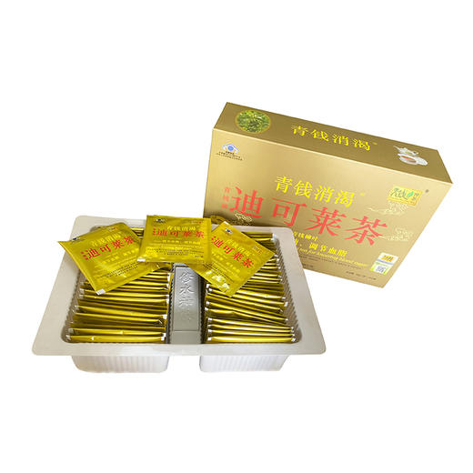 青钱柳茶 迪可莱茶原青钱柳降糖茶降糖神茶3g*60袋/盒保健食品金钱柳茶调节血糖 商品图3