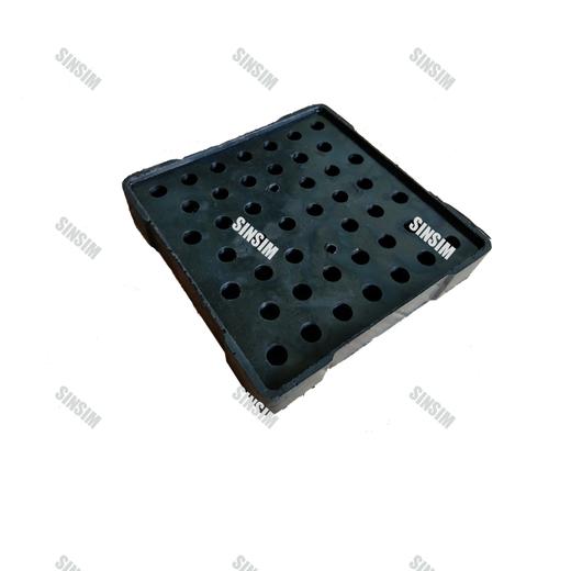 减震垫 方形400/墙板底脚/厚20mm  414040014 商品图1