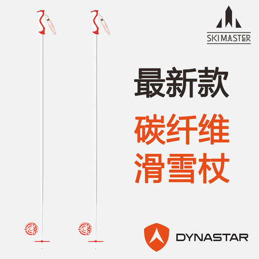 雪道双板店1819 Dynastar雪杖双板滑雪杖女款铝仗ELITE 商品图0