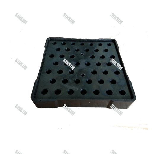 减震垫 方形400/墙板底脚/厚20mm  414040014 商品图0