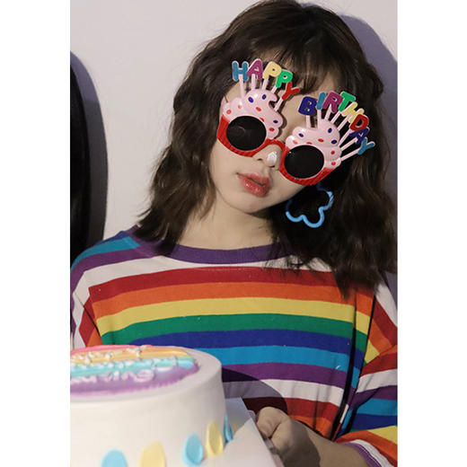 【不单独出售】生日派对墨镜 商品图0