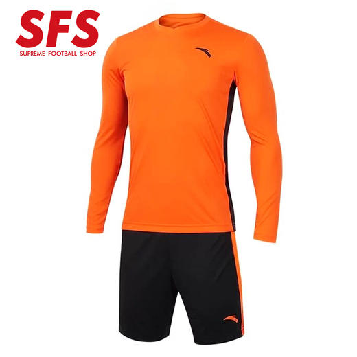 SFS 安踏正品长袖足球服套装男 成人组队服足球训练比赛球衣定制 商品图2