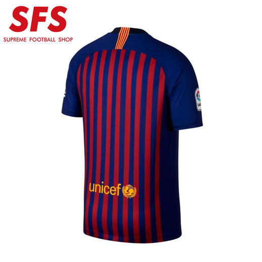 SFS 耐克正品1819巴萨主场青少年儿童球衣 足球短裤894458 894472 商品图2