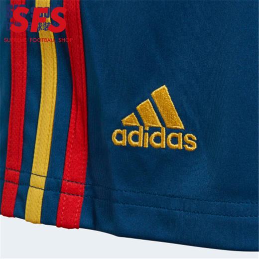 SFS正品:阿迪达斯2018世界杯西班牙儿童主场足球短裤 BR2710 商品图2