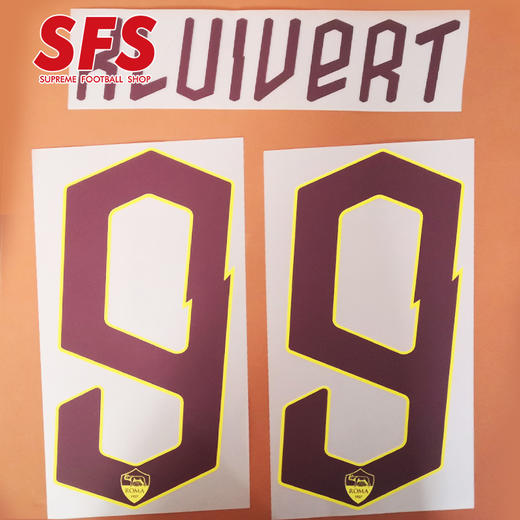 SFS正品 19-20罗马客场联赛杯赛印号 扎尼奥洛 佩莱格里尼 商品图2
