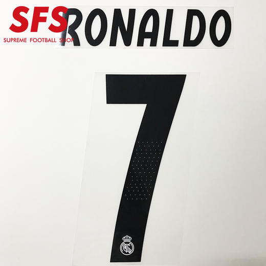 SFS 1819赛季皇家马德里主场客场杯赛印号球员系列（非球衣链接） 商品图1